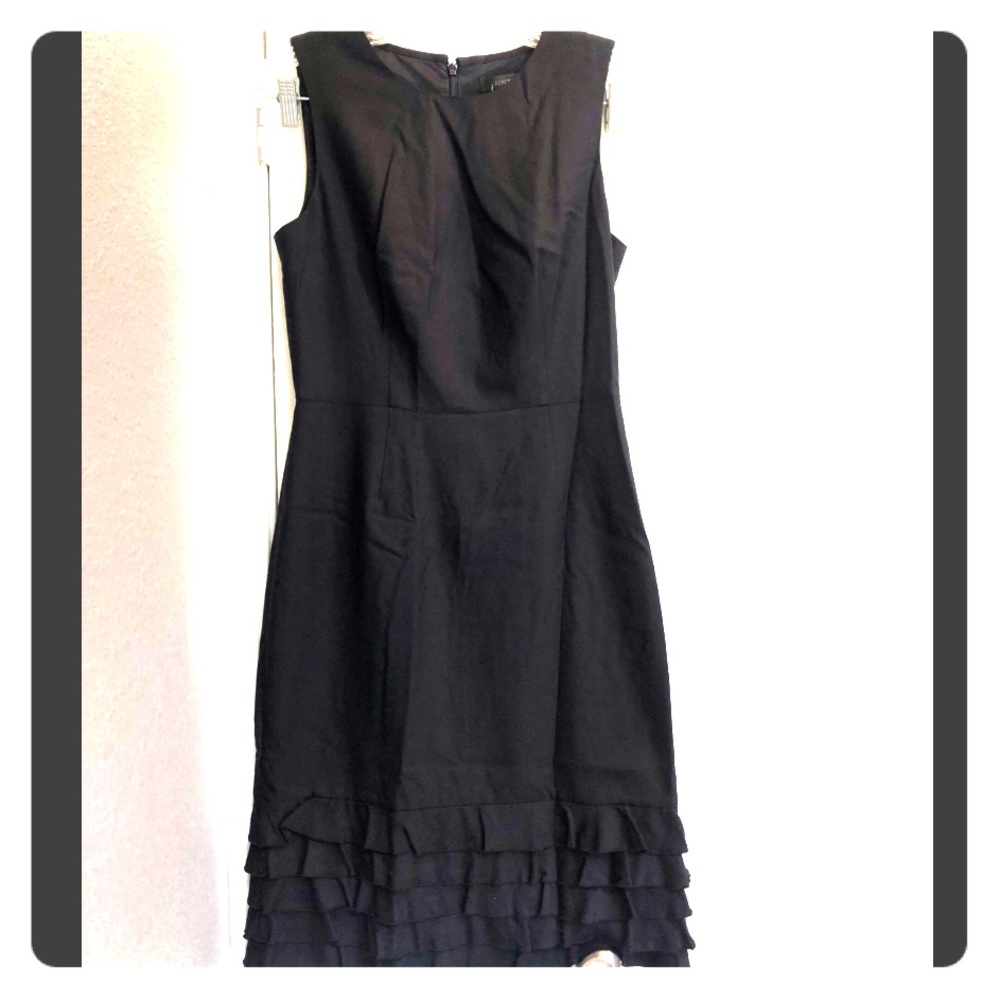 J. Crew black dress